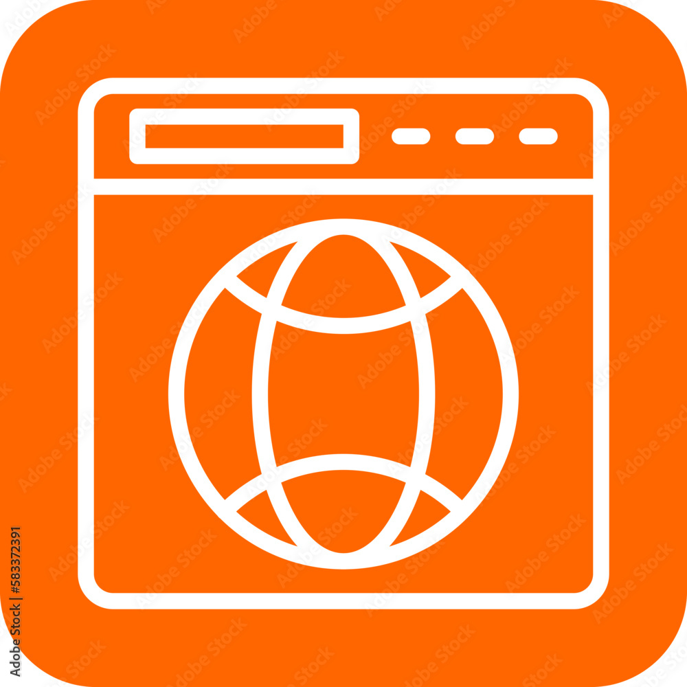 Vector Design Browser Icon Style Vector Design Browser Icon Style