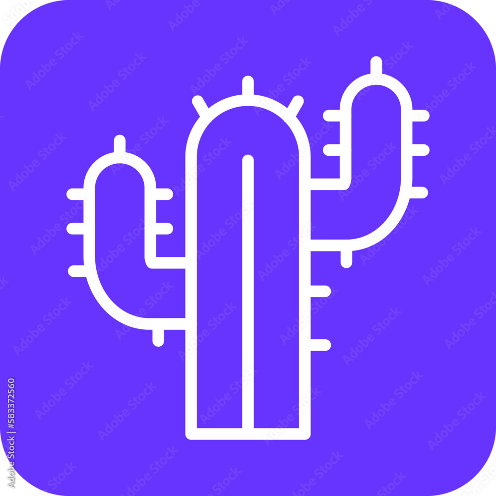 Vector Design Cactus Icon Style Vector Design Cactus Icon Style