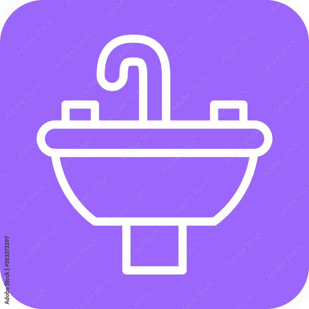 Vector Design Sink Icon Style Vector Design Sink Icon Style