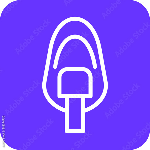 Vector Design Oxygen Mask Icon Style