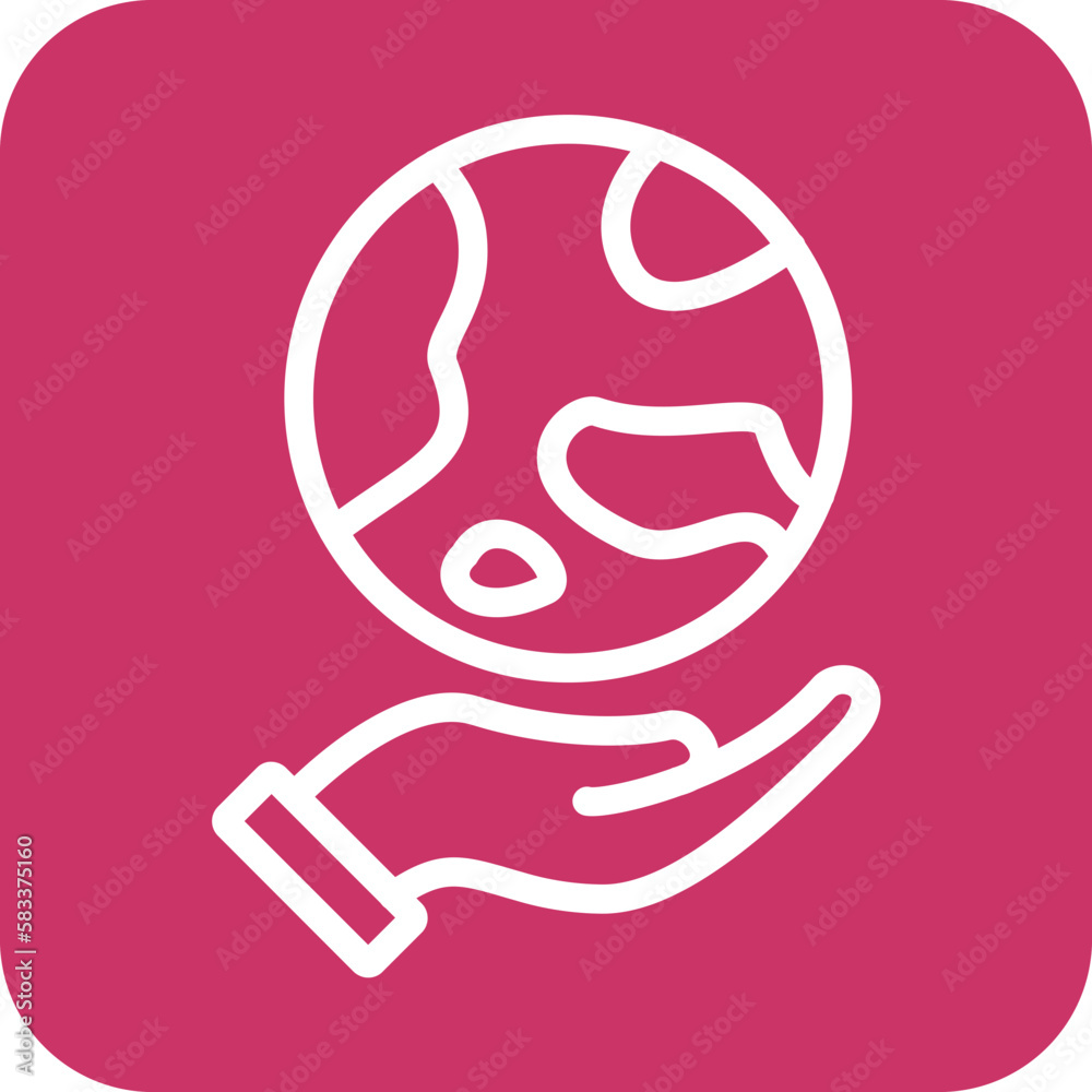 Vector Design Earth Day Icon Style Vector Design Earth Day Icon Style