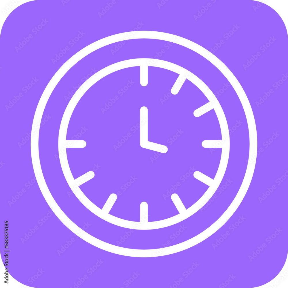 Vector Design 45 Minutes Icon Style Vector Design 45 Minutes Icon Style