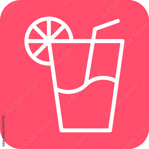 Vector Design Juice Icon Style