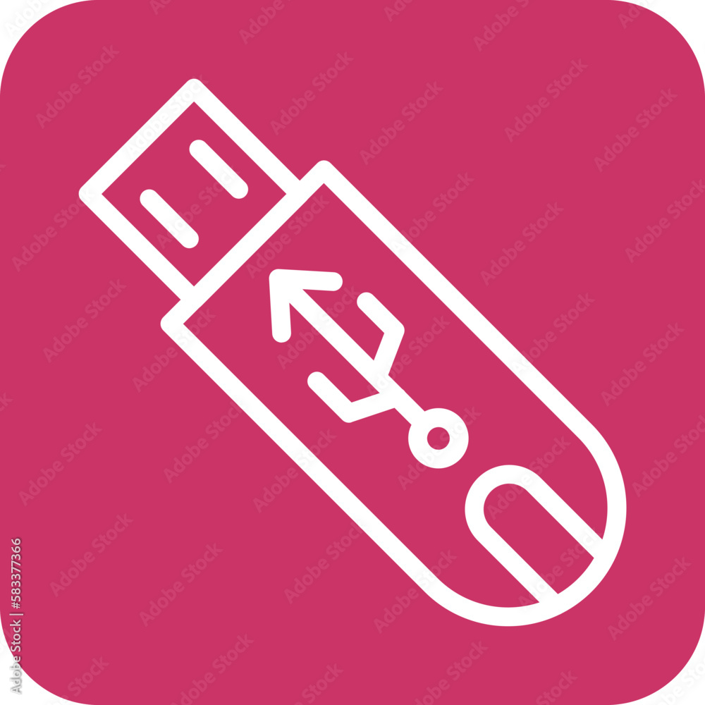 Vector Design Flash Disk Icon Style Vector Design Flash Disk Icon Style