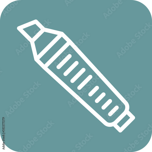 Vector Design Highlighter Icon Style