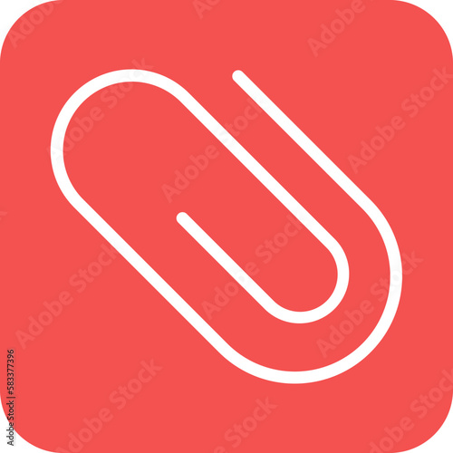 Vector Design Paperclip Icon Style