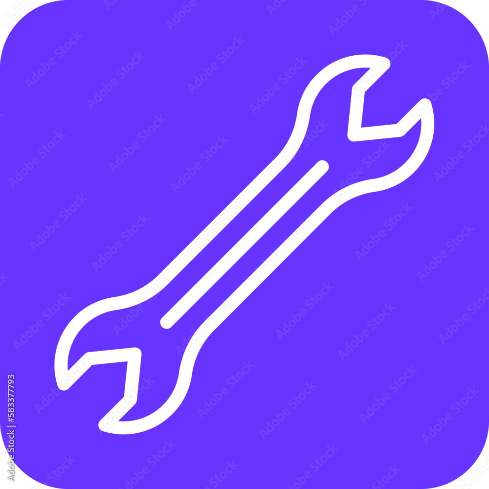 Vector Design Wrench Icon Style Vector Design Wrench Icon Style