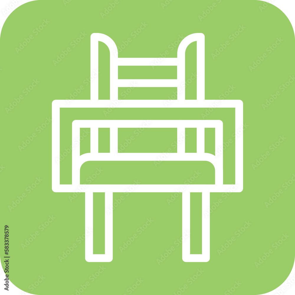 Vector Design Baby Chair Icon Style Vector Design Baby Chair Icon Style