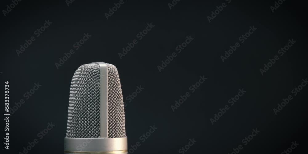 Mikrofon Loop Drehend Mikrofon Loop Drehend