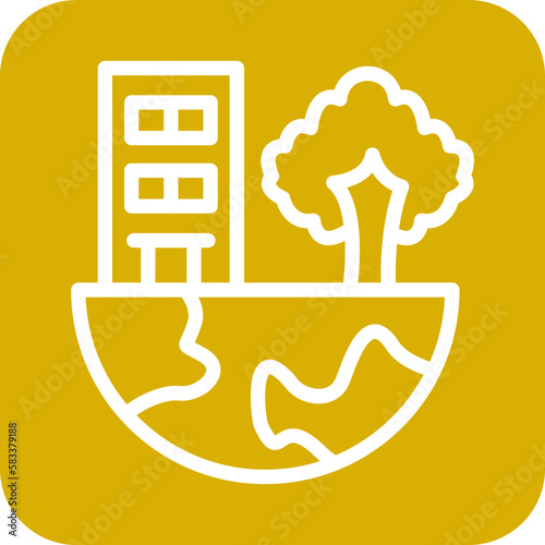 Vector Design Biosphere Icon Style