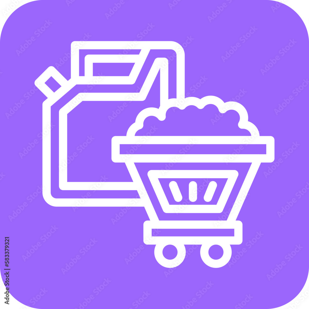 Vector Design Fossil Fuels Icon Style Vector Design Fossil Fuels Icon Style