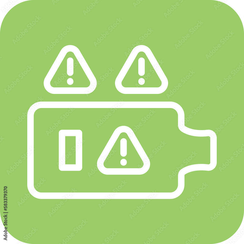 Vector Design Low Energy Icon Style Vector Design Low Energy Icon Style