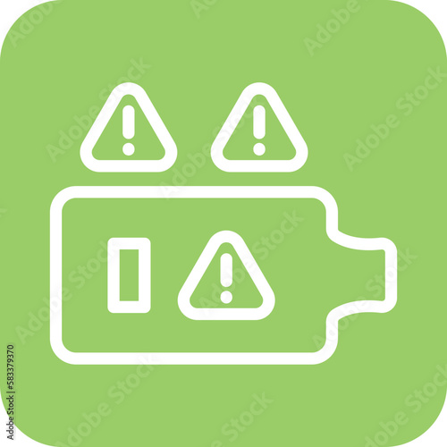 Vector Design Low Energy Icon Style