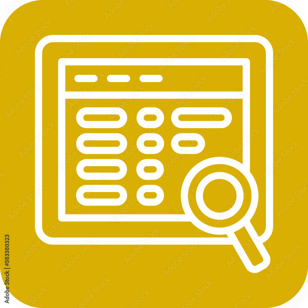 Vector Design Website Search Icon Style Vector Design Website Search Icon Style