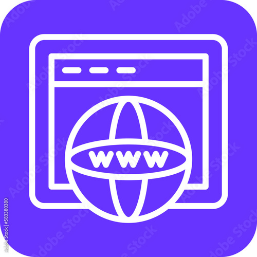 Vector Design Www Icon Style