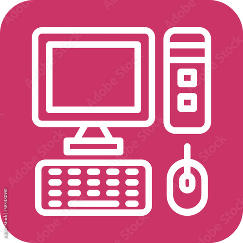 Vector Design Computer Icon Style