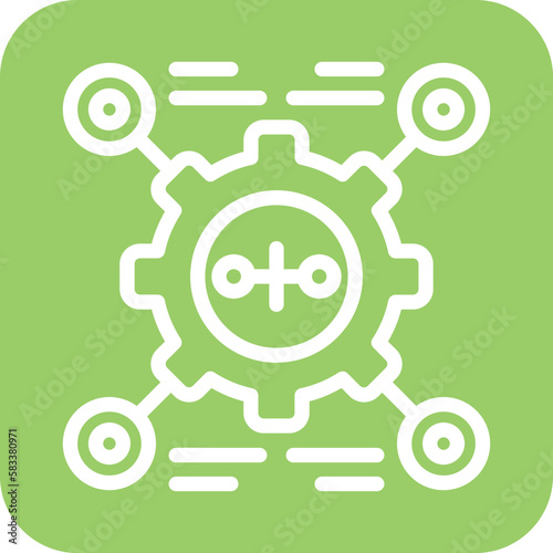 Vector Design Automate Icon Style