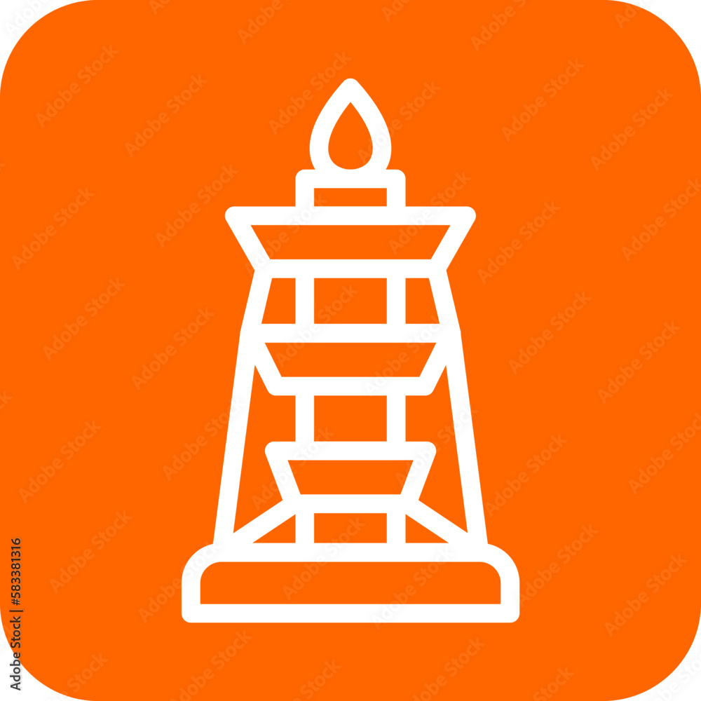 Obraz premium Vector Design Derrick Icon Style