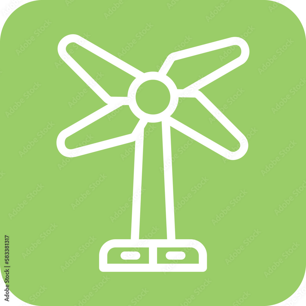 Vector Design Wind Power Icon Style Vector Design Wind Power Icon Style