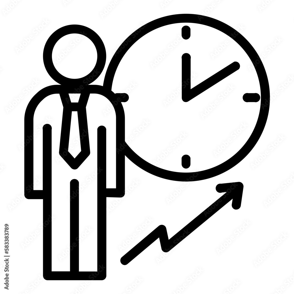 Time is money icon Time is money icon