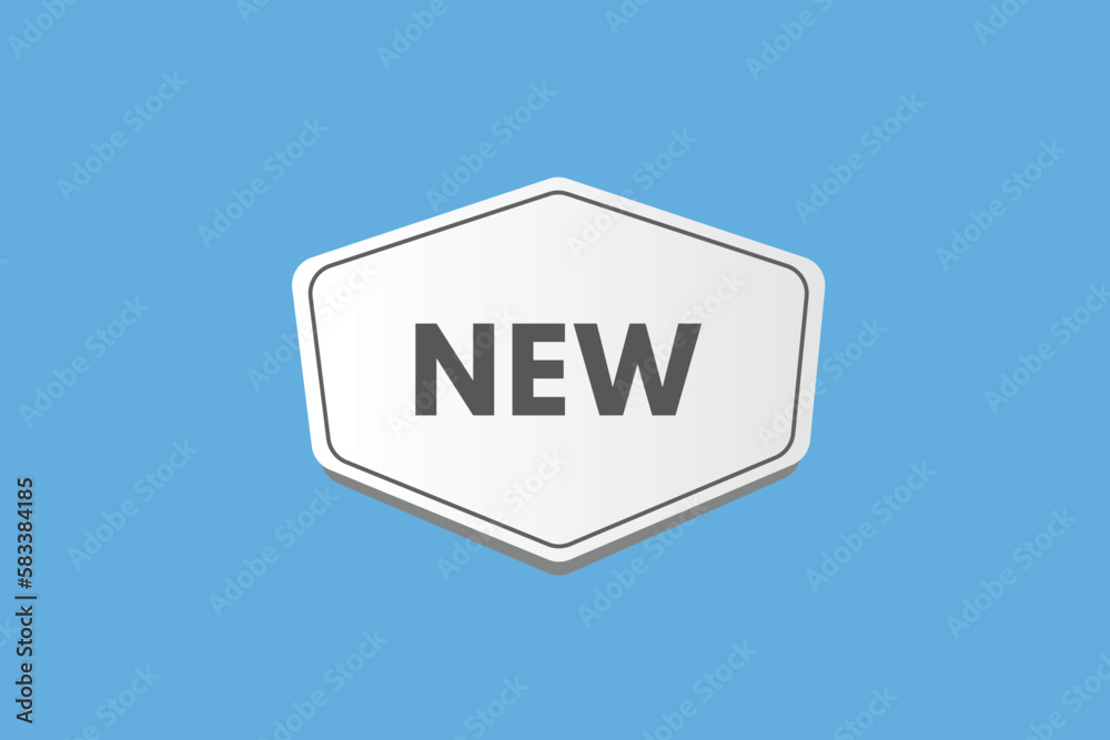 New text Button. New Sign Icon Label Sticker Web Buttons New text Button. New Sign Icon Label Sticker Web Buttons