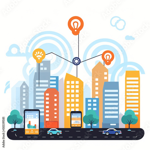 smart city illustration