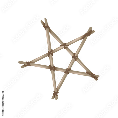 Realistic Voodoo Star