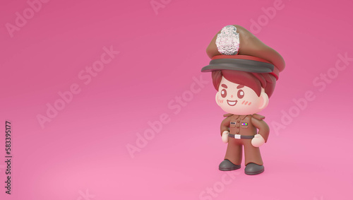 3d thai police