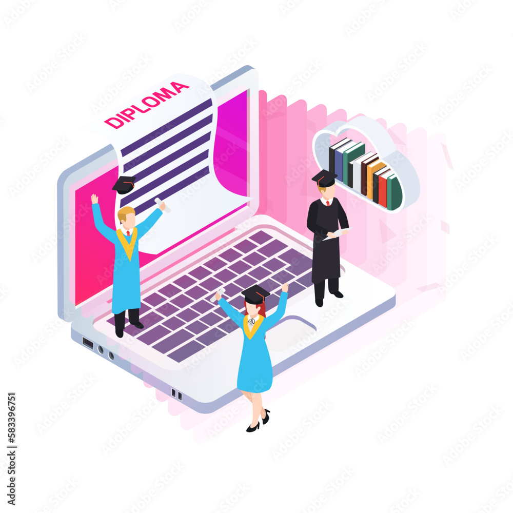 Online Education Concept Online Education Concept