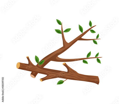 Firewood Flat Icon