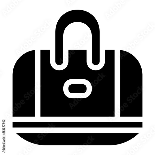 totebag glyph icon