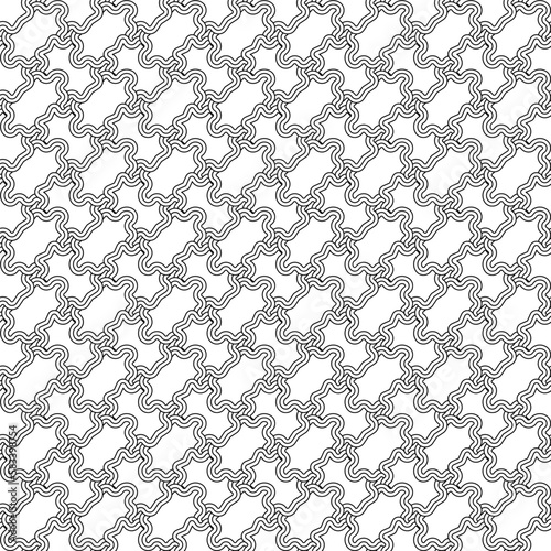 Messy lines seamless pattern, Background repeating