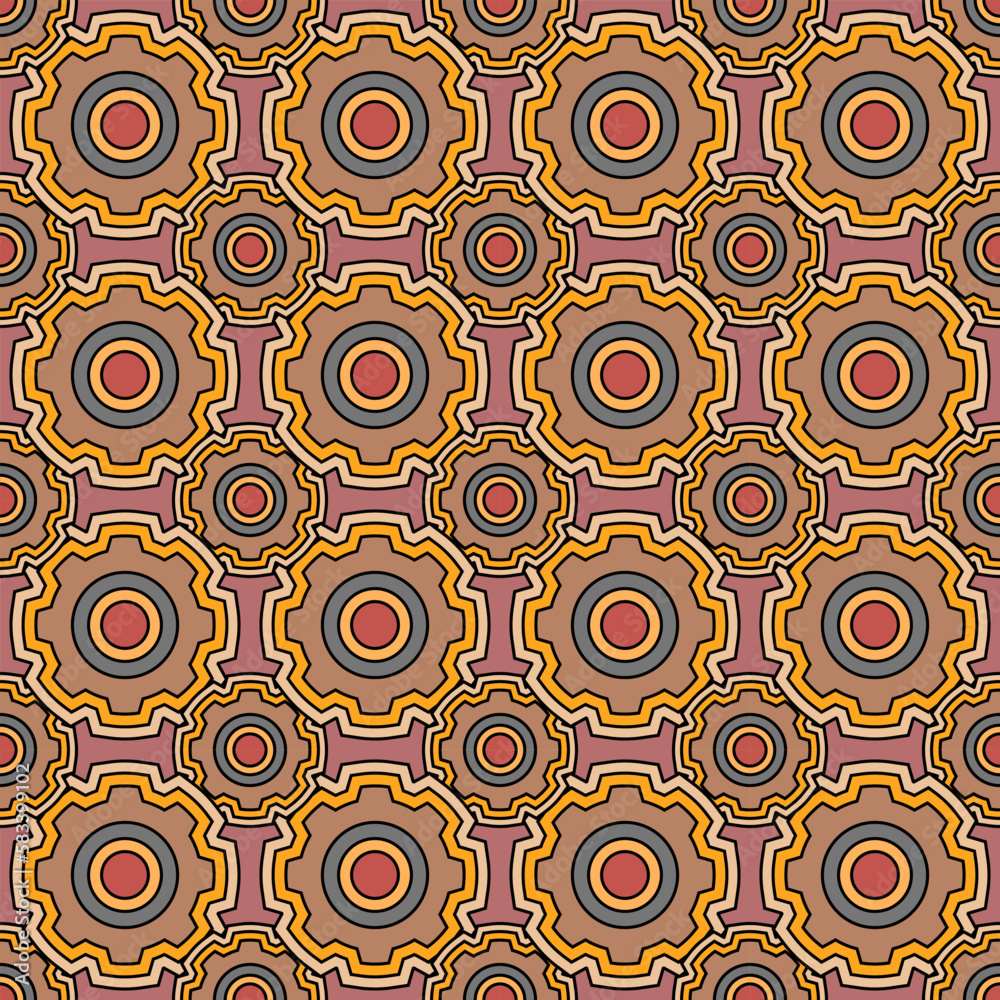 Cog seamless pattern, Background repeating Cog seamless pattern, Background repeating