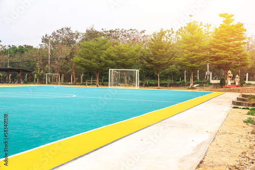  futsal court public  for everybody exercise.