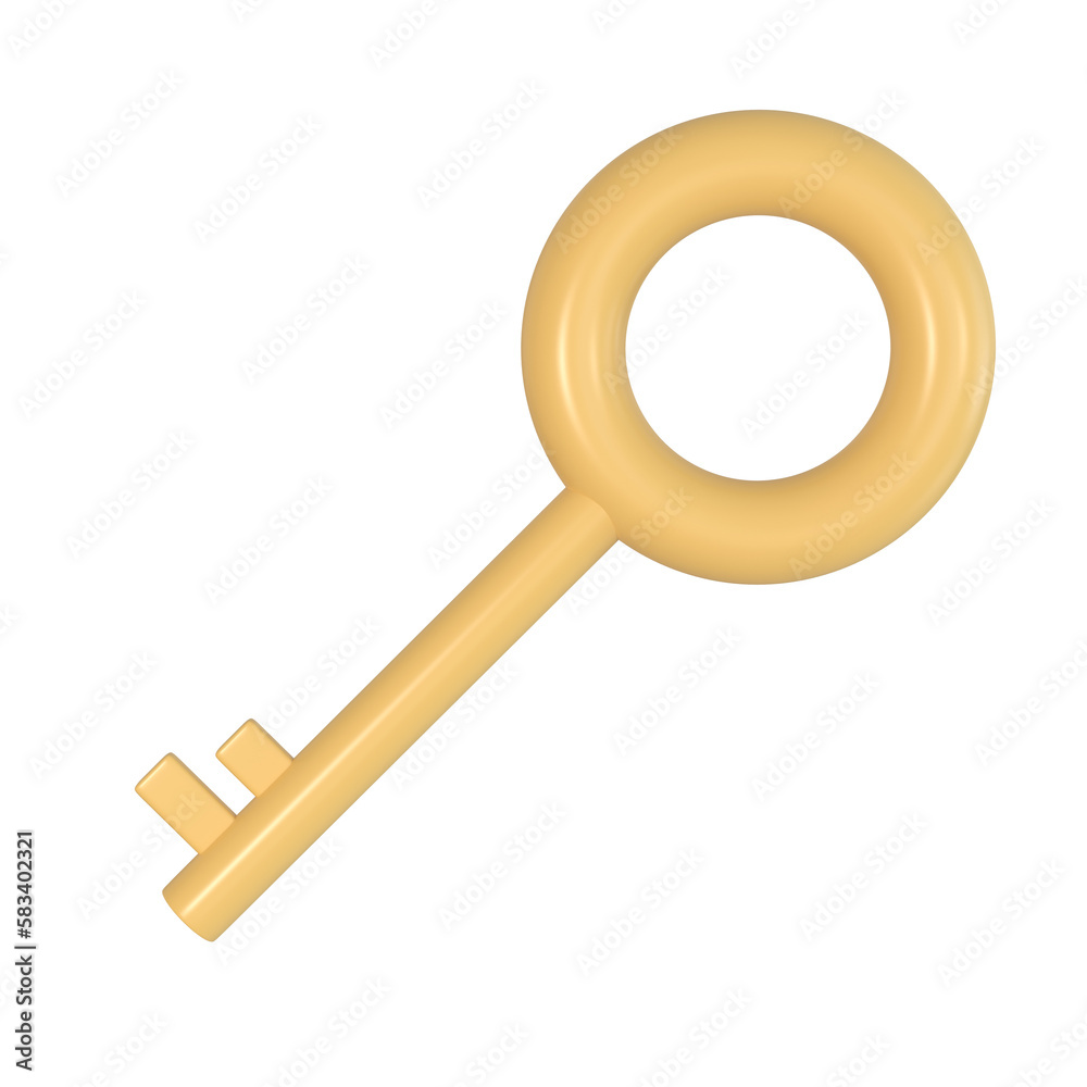3D yellow key icon isolated on transparency background. Real estate concept. Protection and security sign. 3D rendering illustration. Minimal cartoon style. 3D yellow key icon isolated on transparency background. Real estate concept. Protection and security sign. 3D rendering illustration. Minimal cartoon style.