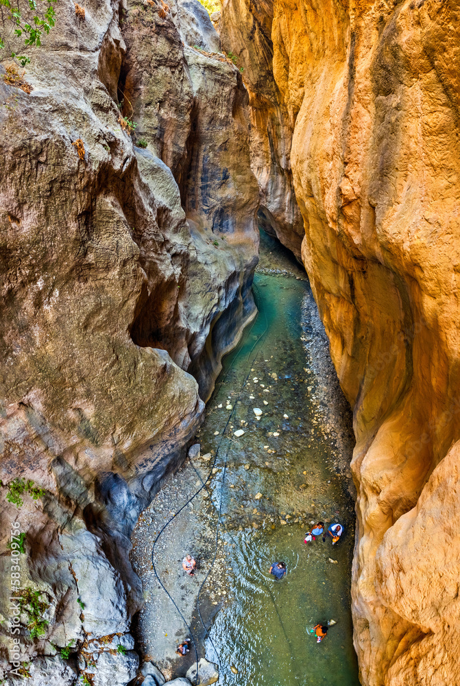 Sarakina gorge, close to Mythoi village, municipality of Ierapetra, Lasithi, Crete, Greece.