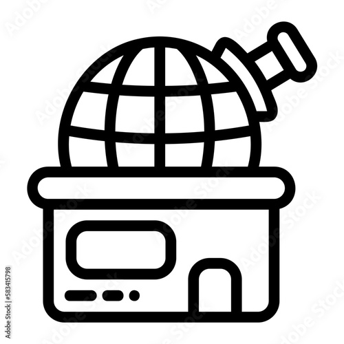 Icon Observatory can be used for web app, infographic etc