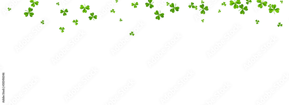 Spring Clover Stream Vector White Panoramic Spring Clover Stream Vector White Panoramic