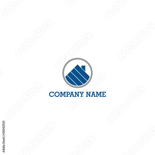 Free Download Company name logo. Real estate company logo icon isolated on white background - GFXLoad