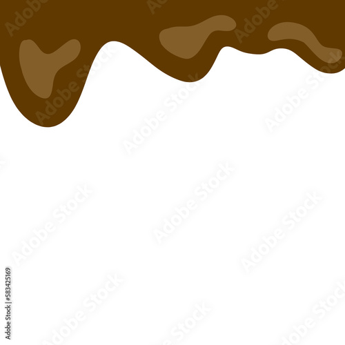 Melting chcocolate liquid illustrations photo