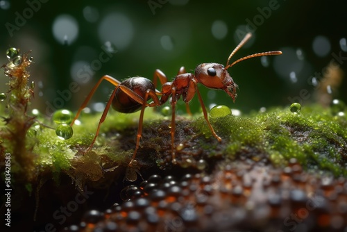 ant on the ground © Man888
