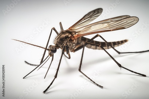 mosquito isolated on white background © Man888
