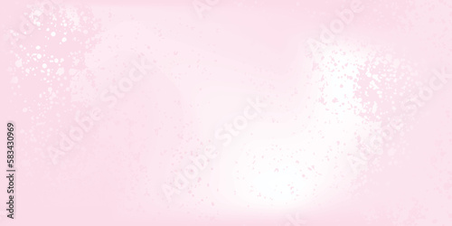 Delicate Smooth Pastel Pink Painted Background with Space to Text. Stains and Spots on a Pink Gradient Layout. Abstract Print ideal for Layout, Blank. Pink Delicate Surface.Simple Abstract Background.