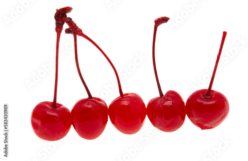 maraschino cherry isolated