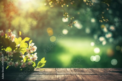 spring background with flowers and bokeh © Andrus Ciprian