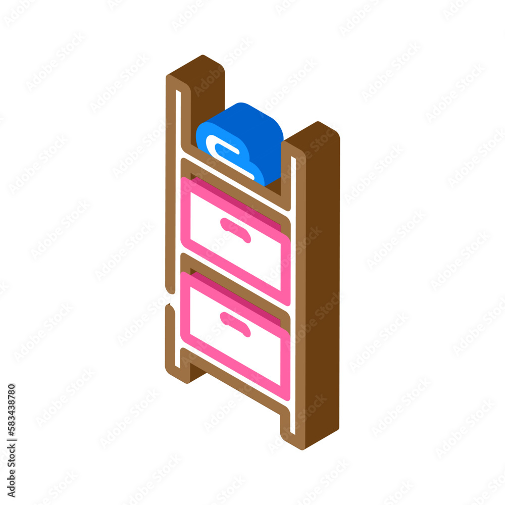 storage bathroom interior isometric icon vector illustration storage bathroom interior isometric icon vector illustration