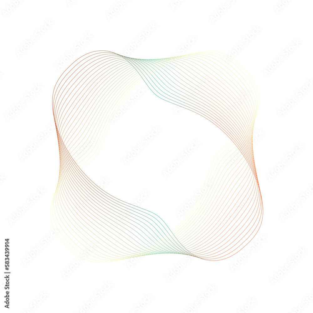 abstract geometric illustration vector
