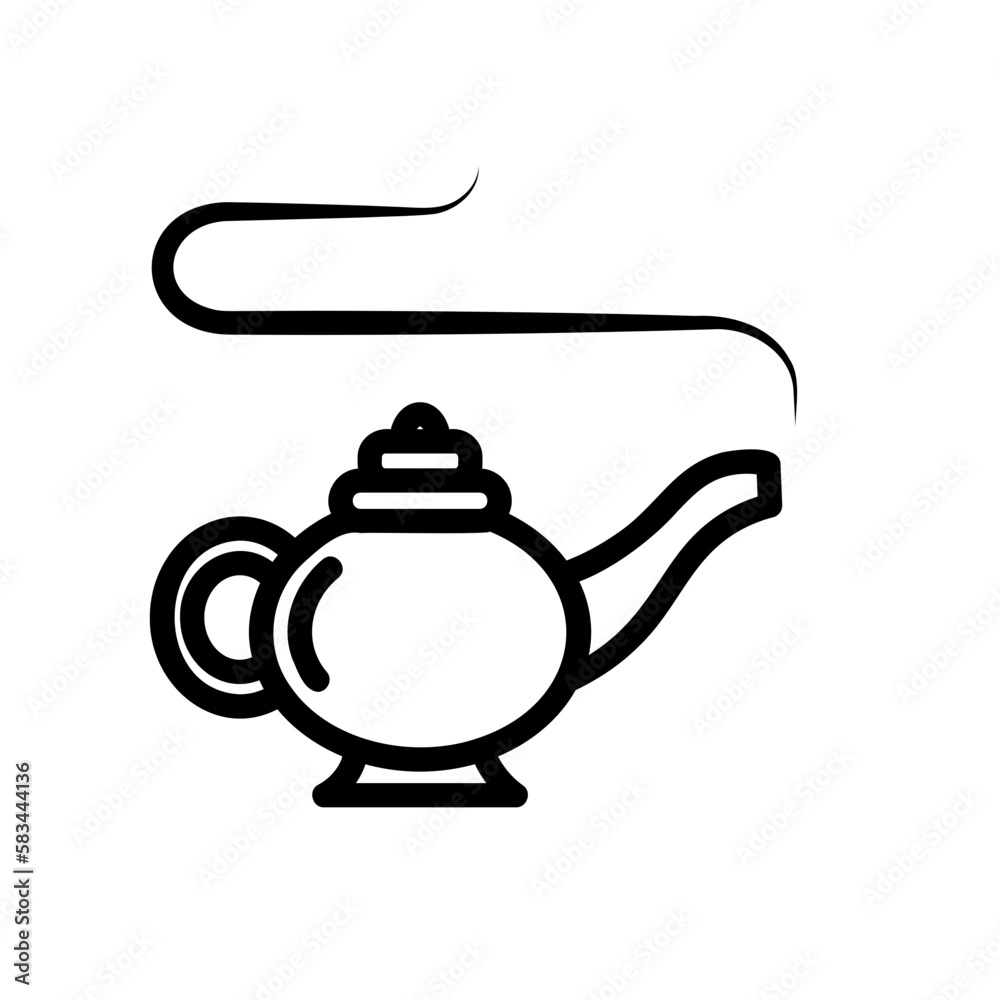 Obraz premium lamp icon