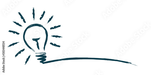 The symbol of a stylized lamp.
