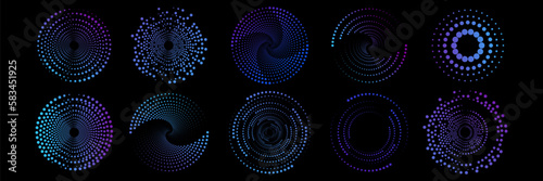 Modern halftone background.Design for background,advertising.Abstract background with halftone.